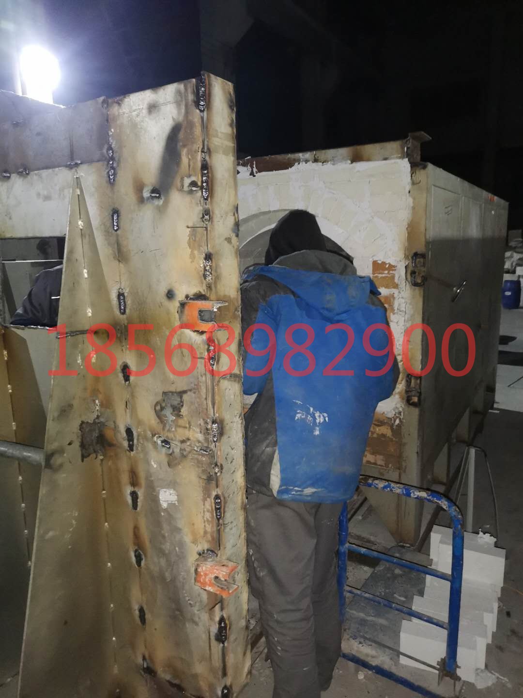 透氣磚電爐改造