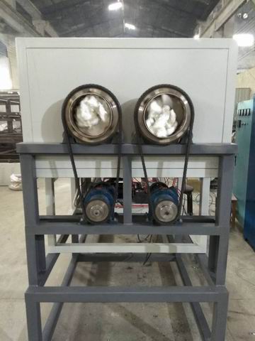 雙孔旋轉爐--用于板栗剝殼